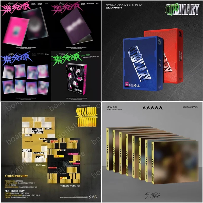 Stray Kids 迷 新回归 旧专 周边合集