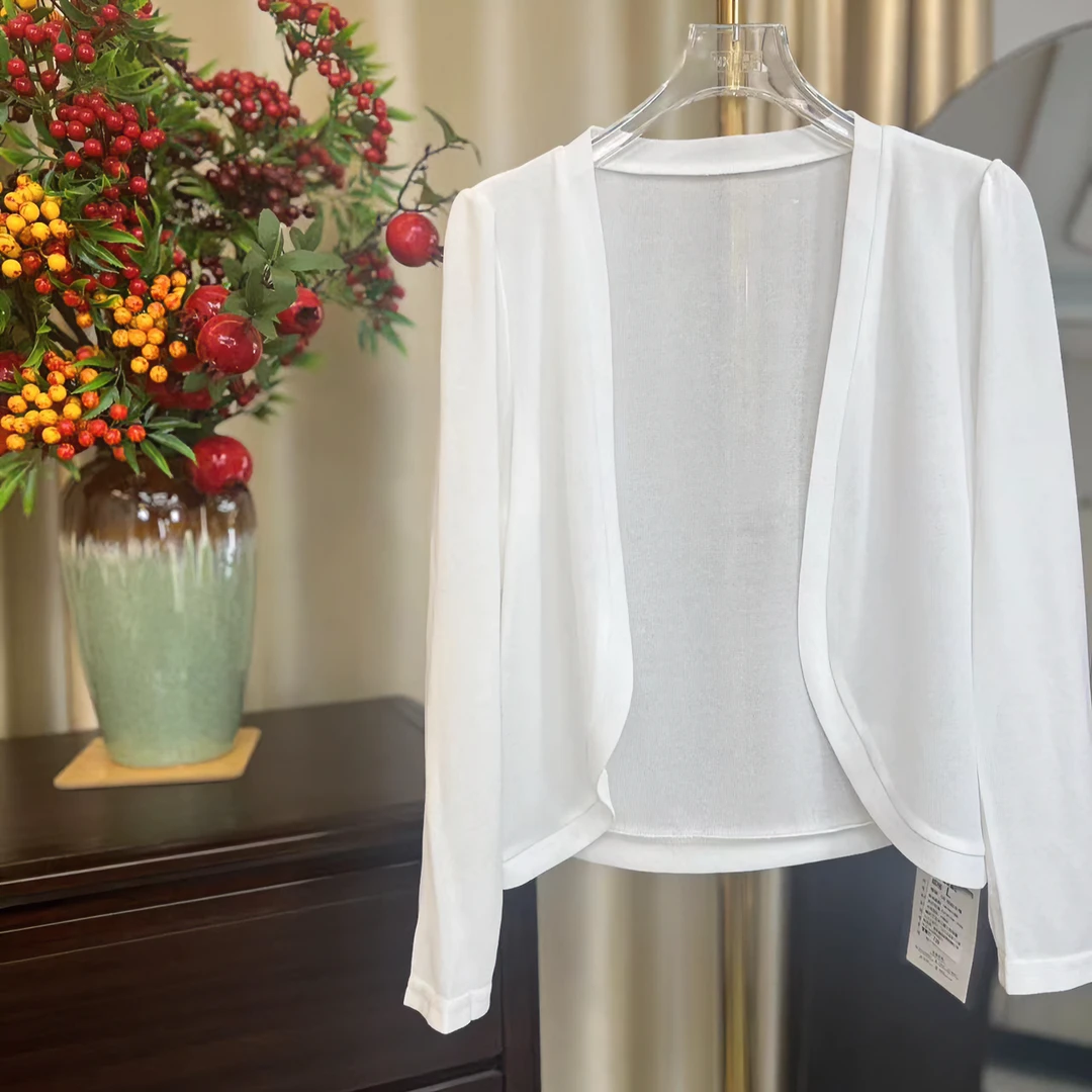 【新疆包邮】夏季短款时尚防晒开衫小外套