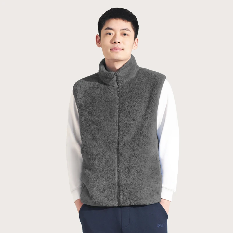 【森鹅双十一直播7号专享】品牌工厂断色断码微瑕秋冬男士立领马甲