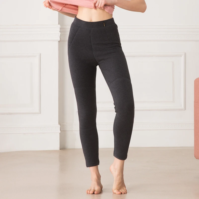 【森鹅双十一直播16号专享】品牌工厂断色断码微瑕秋冬女柔暖裤