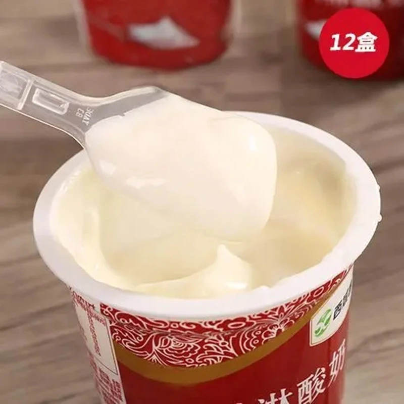 西域春冰淇淋酸奶 全脂风味发酵乳 135克*12杯/箱