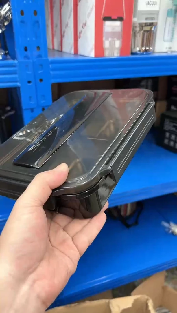 【闪购商品】不锈钢黑色饭盒