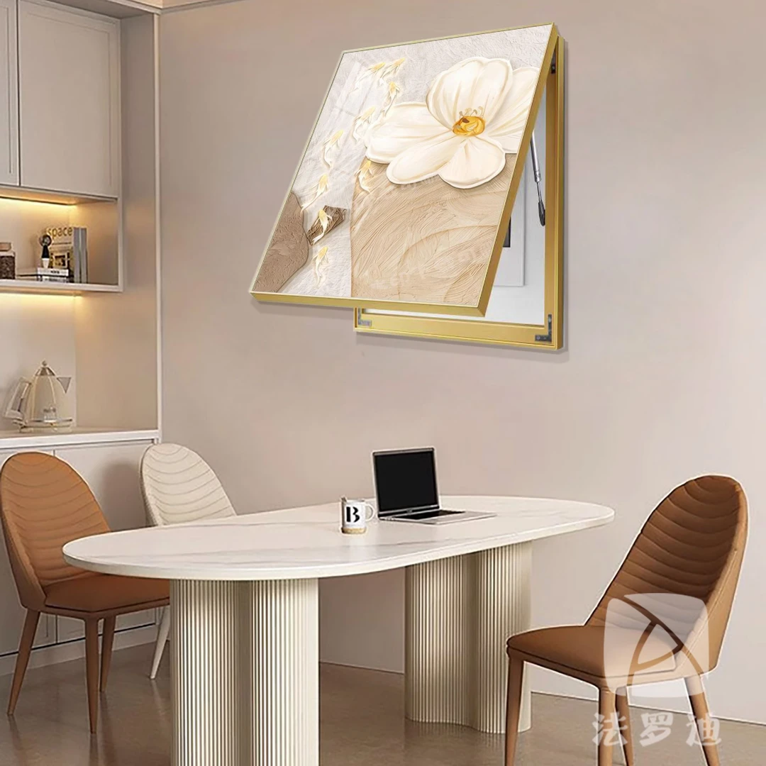 法罗迪配电箱装饰画挂画最新上档次配电箱新款餐厅电表箱网红轻奢