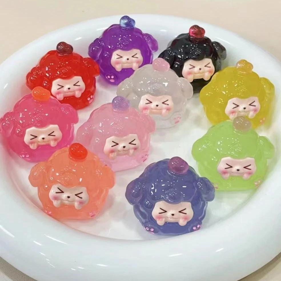 【直播现拆】福气团子大号手工diy饰品 可爱卡通树脂羊驼