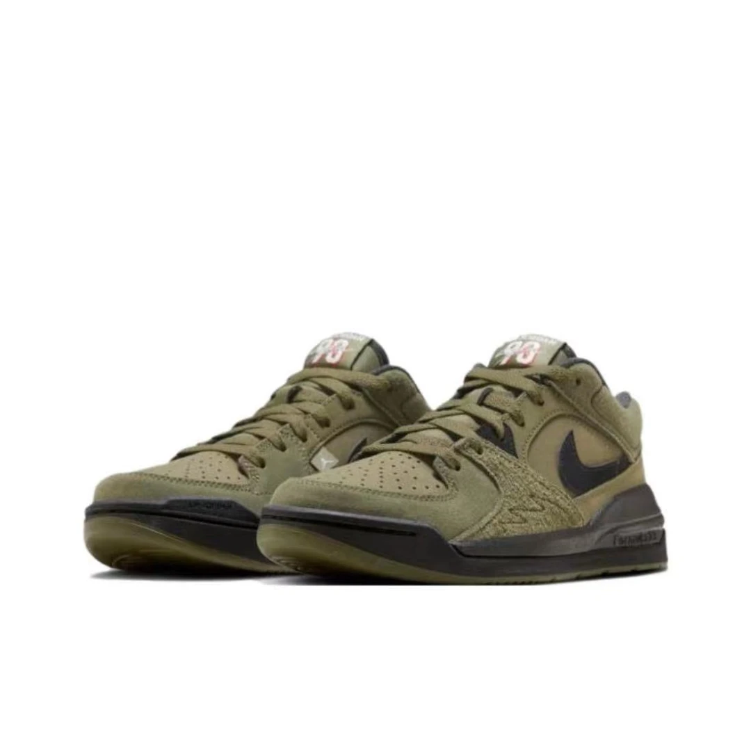 NIKE/耐克AJ90（大童）大童款休闲运动鞋-复古时尚军绿HF6014-201