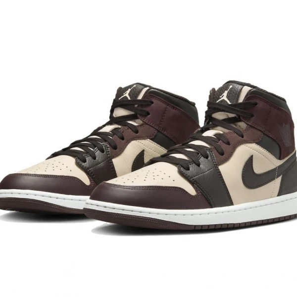 MIDSE“ParisYMCA”棕米色中帮休闲篮球鞋FZ4359-200高能感