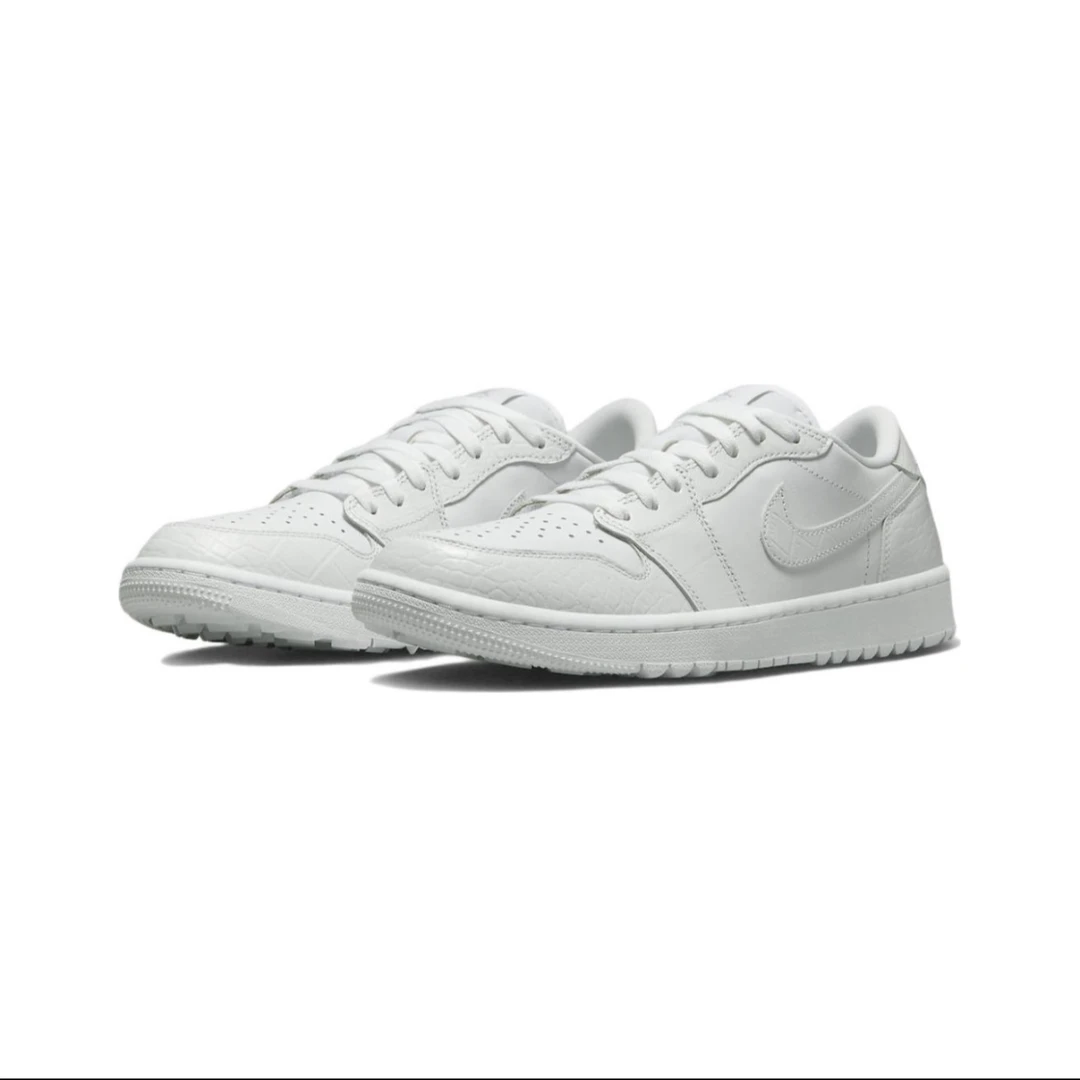 NIKE耐克复古AJ1LowOG男款经典男子高尔夫白色低帮板鞋DD9315-110