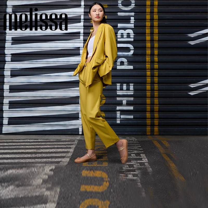 Melissa/梅丽莎Sophie 芭蕾鞋女士蝴蝶结单鞋35701