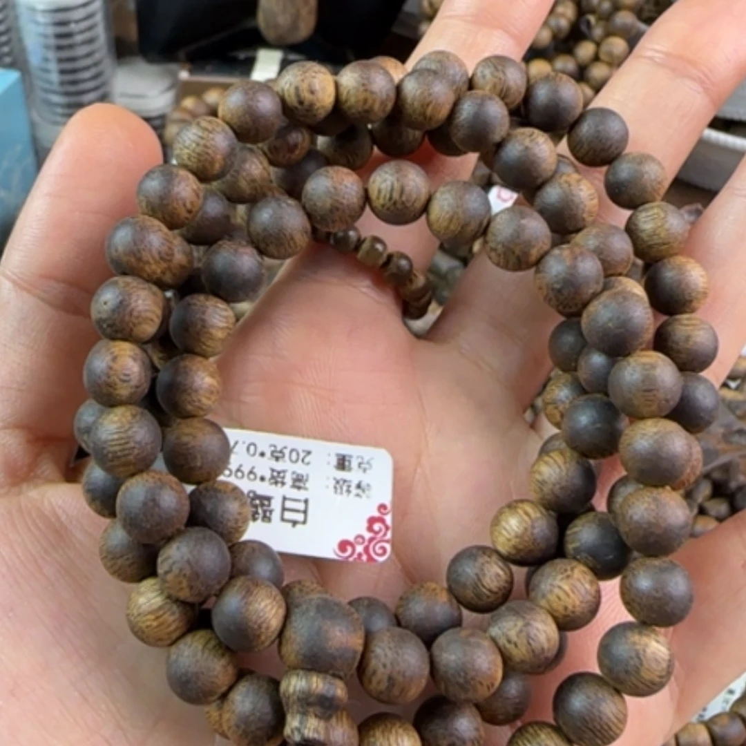 【闪购商品】沉香手串静***姐白露999沉0.7+/20