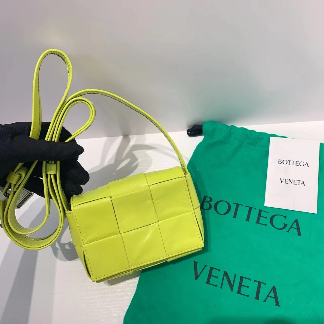 95新 BOTTEGA VENETA/葆蝶家 葆蝶家 奇异果绿