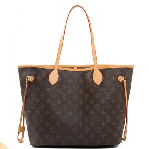 95新 LouisVuitton/路易威登 老花NF购物袋 中号 单肩包