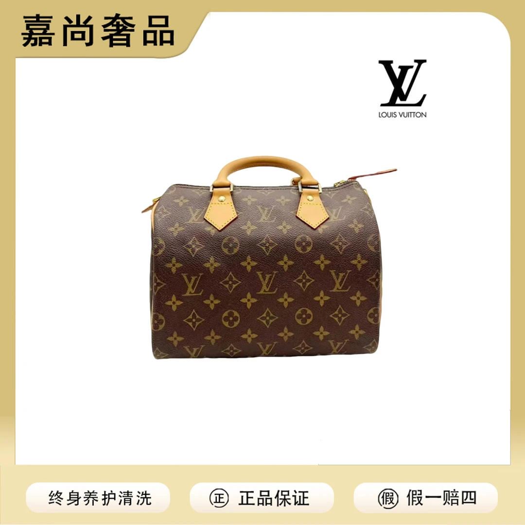 99新 LouisVuitton/路易威登 LVspeedy 25枕头包