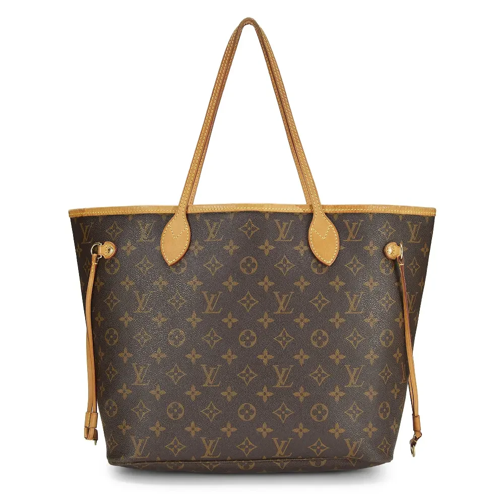 99新 LouisVuitton/路易威登 NF中号购物袋 彩色/莉莉 植鞣革换新