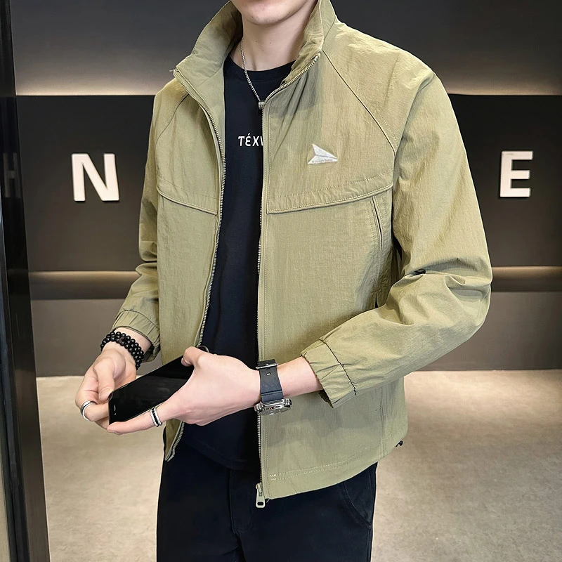 TUCANO/啄木鳥防晒外套夏季薄款男士立领时尚单层透气青年夹克衫