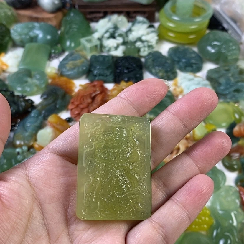 【闪购商品】岫玉挂坠未镶嵌