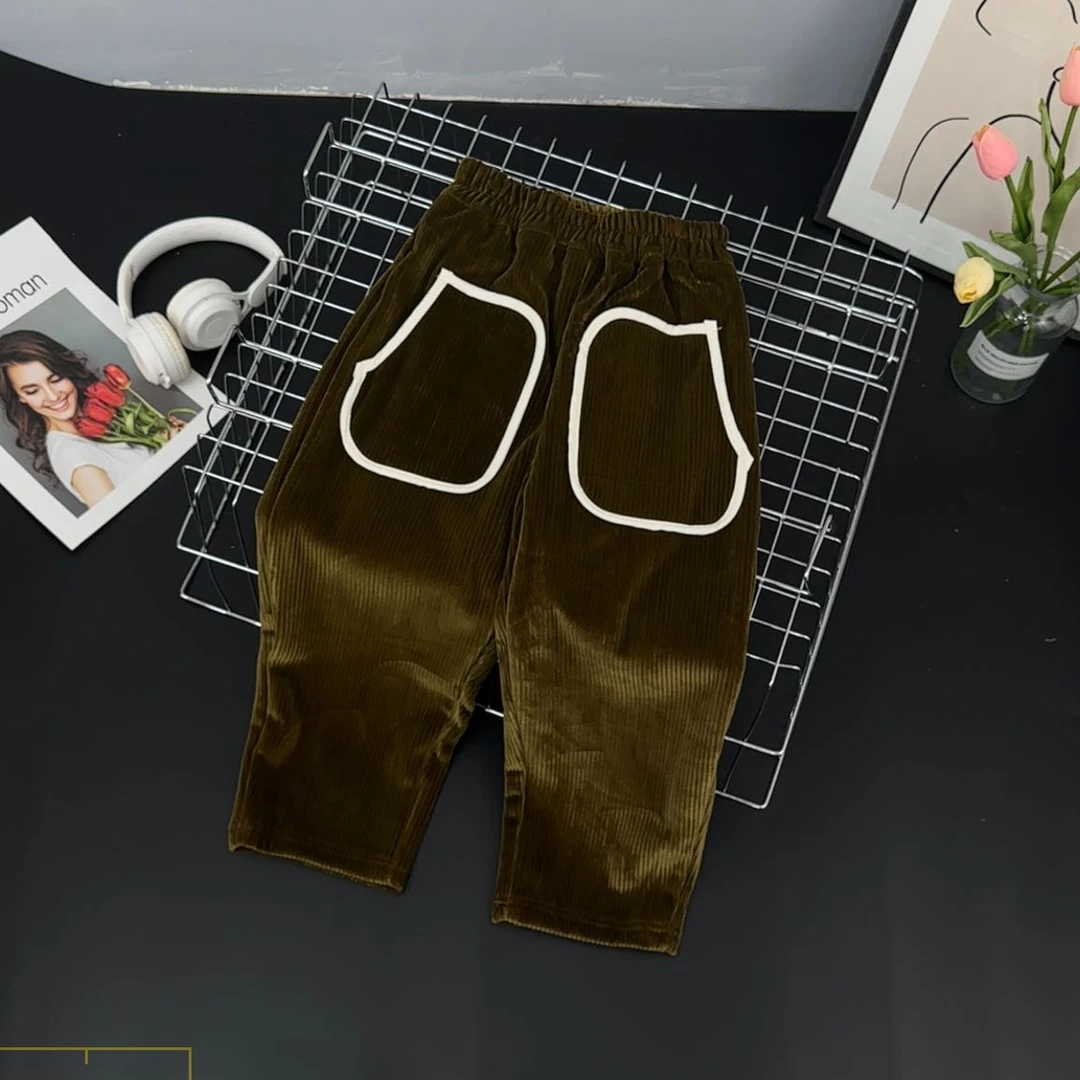 3196高端专享冬款加绒裤子泡菜色