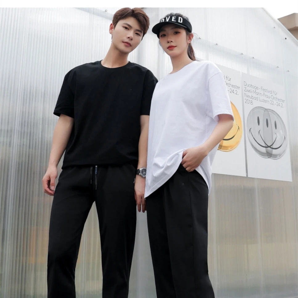 2300款220克高克重男女同款纯棉T