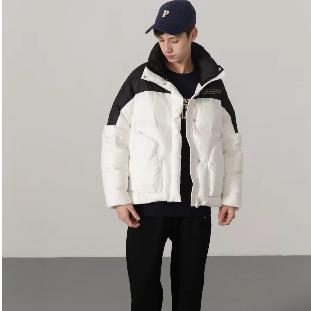 82336高端专享老林家天花板冬季羽绒服白色