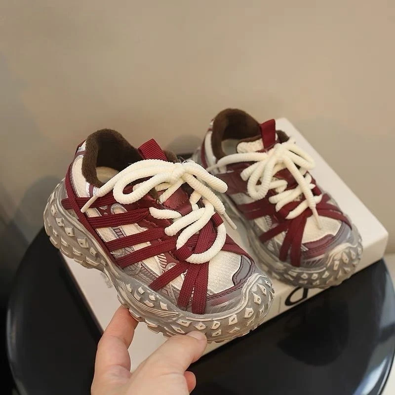 2955高端专享冬季舒适运动鞋红色（聪）