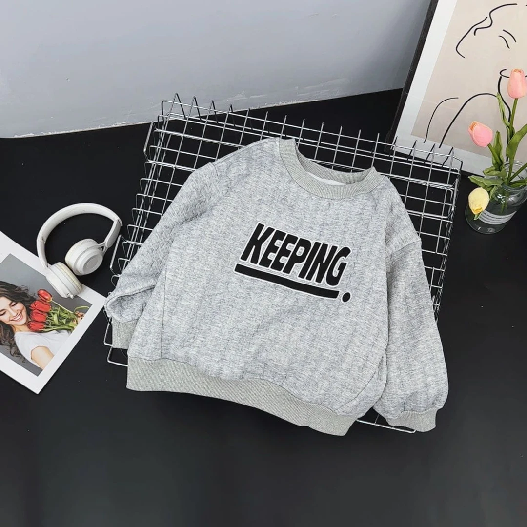 008高端专享秋冬季加绒卫衣灰色