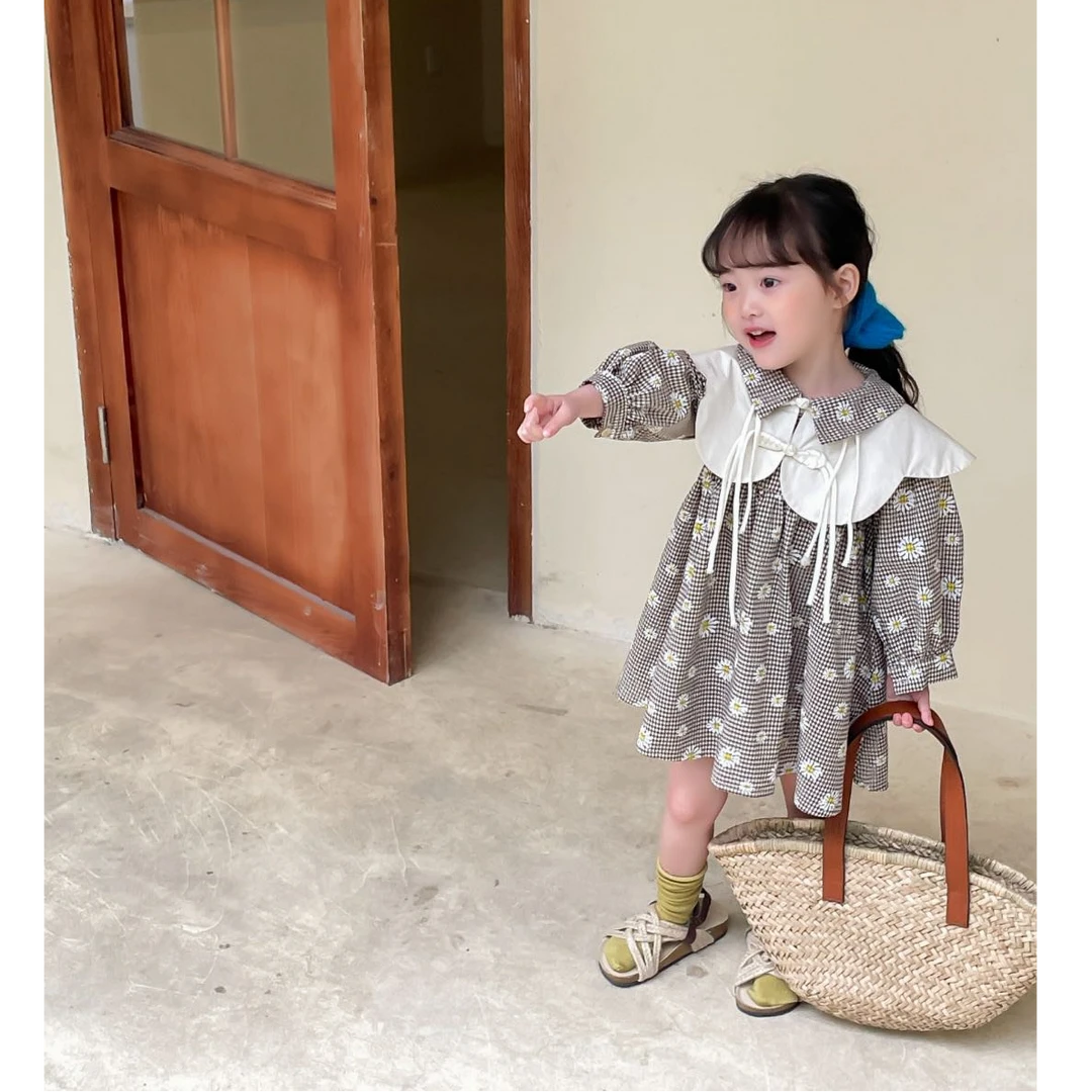 C2-AF23991高端专享TGG披肩领连衣裙咖色