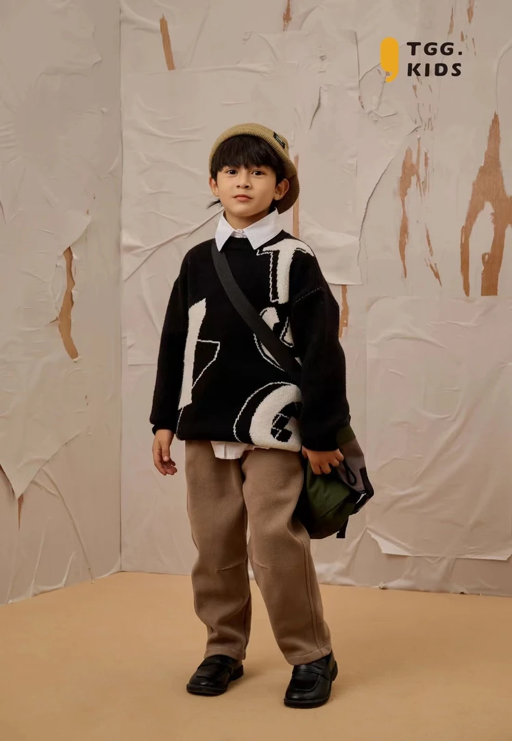 D1-MF22362ZT高端专享TGG百搭毛衣蓝色