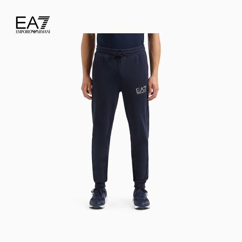 TC-EMPORIO ARMANI/EA7/男士全棉合身长款束脚健身训练卫裤