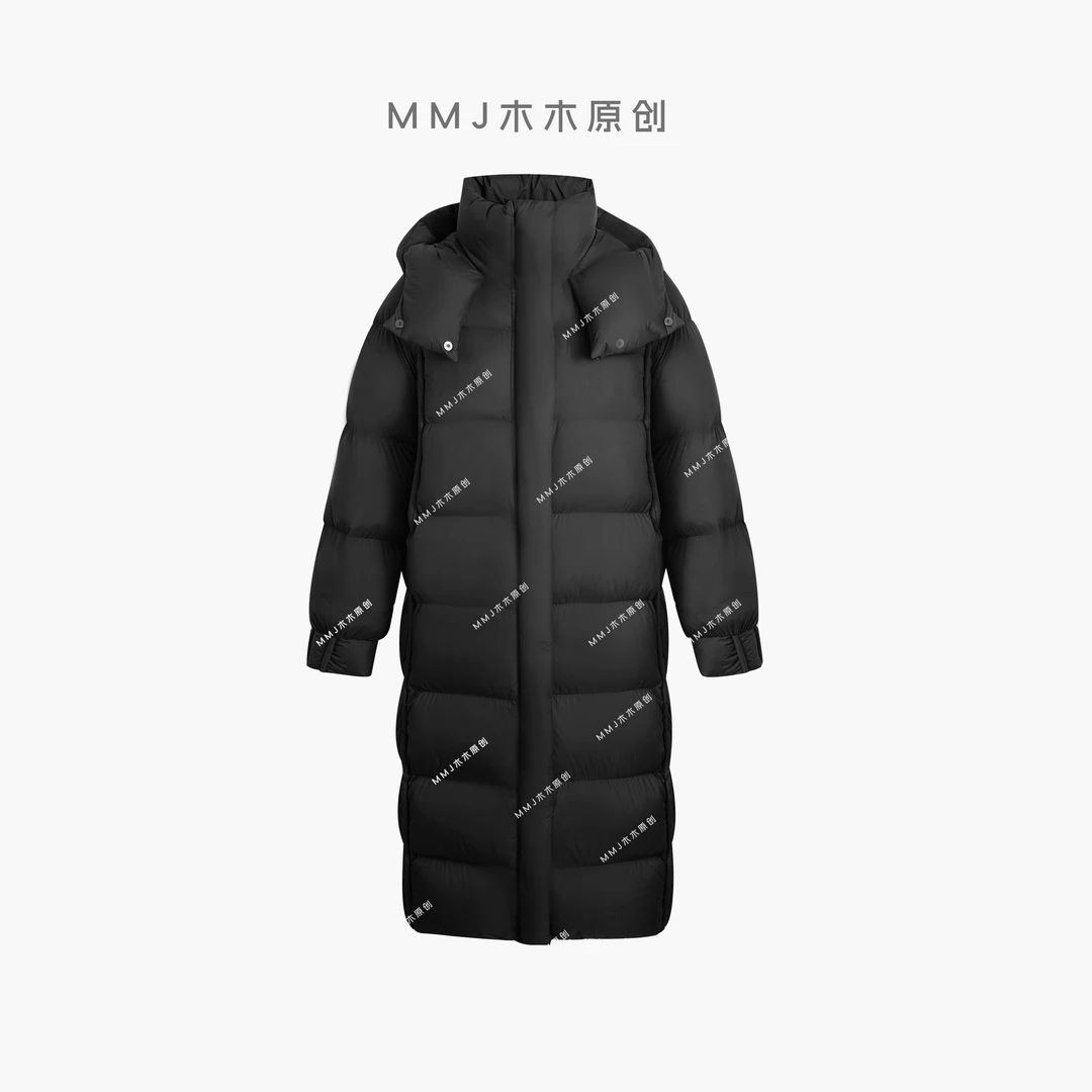 张老板专属（零下-50°）泡芙90白鹅绒389g女长款羽绒服16F608