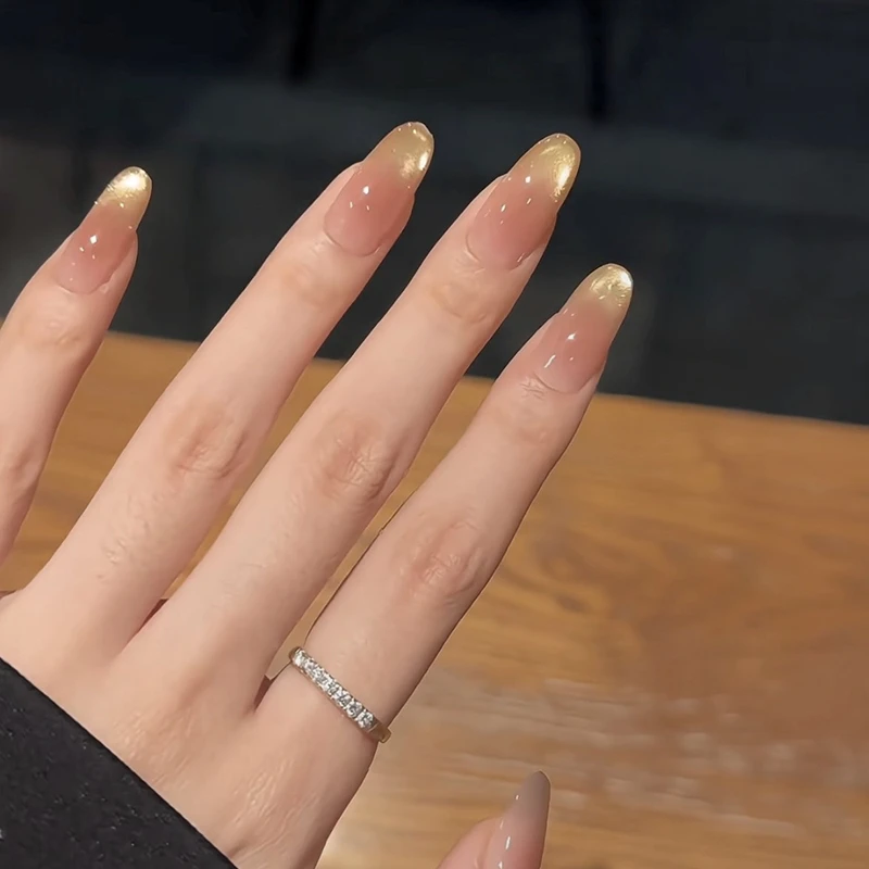 杨枝甘露 秋冬手工显白美甲可拆卸穿戴甲+10片装