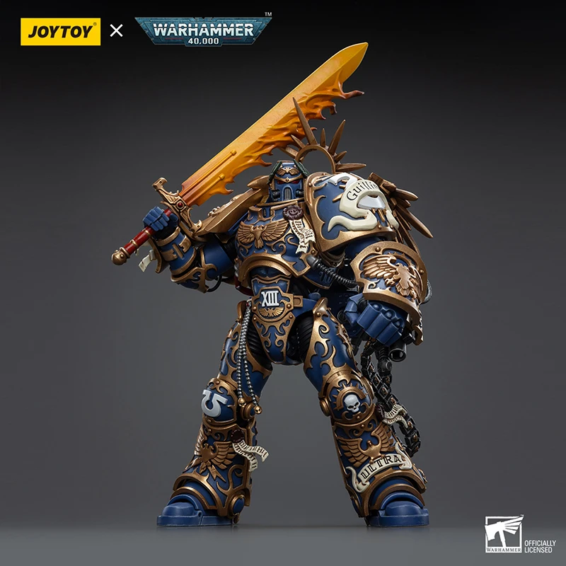 JOYTOY暗源战锤40K极限战士基因原体罗伯特基里曼JT6342兵人模型