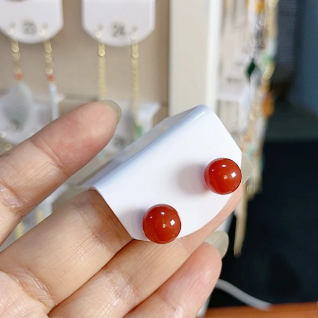 【闪购商品】翡翠耳饰未镶嵌