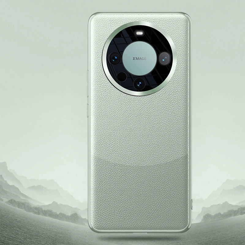 适用华为【Mate60】系列素皮壳防摔防滑高级感mate60mate60pro