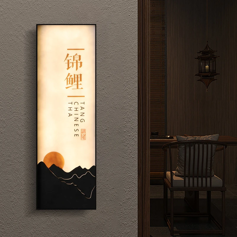 包厢门牌发光门牌高档酒店会所民宿新中式餐厅饭店包间号码牌房号