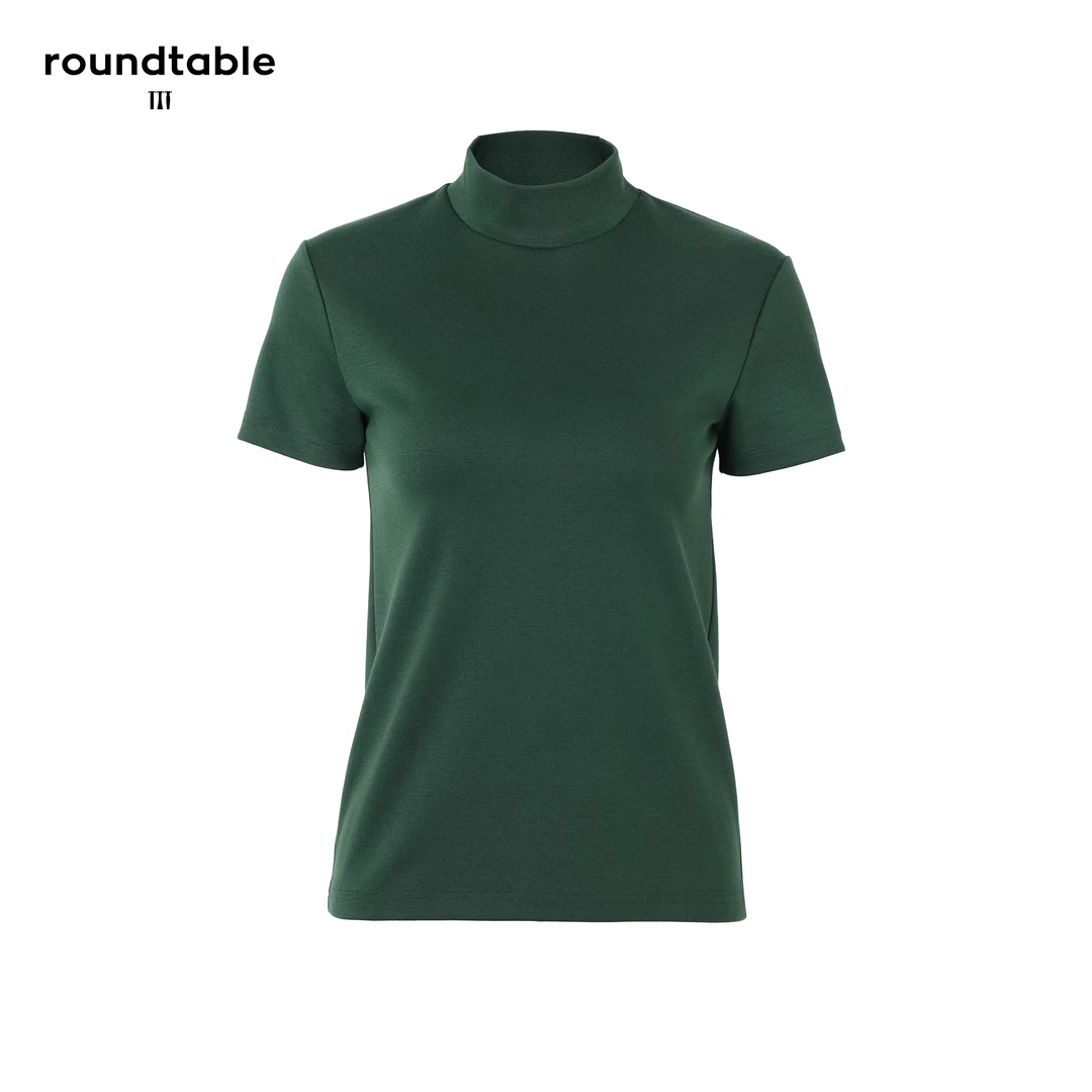 爆款显瘦修身宽松时髦短袖时尚半袖圆领休闲上衣 FGS3206472