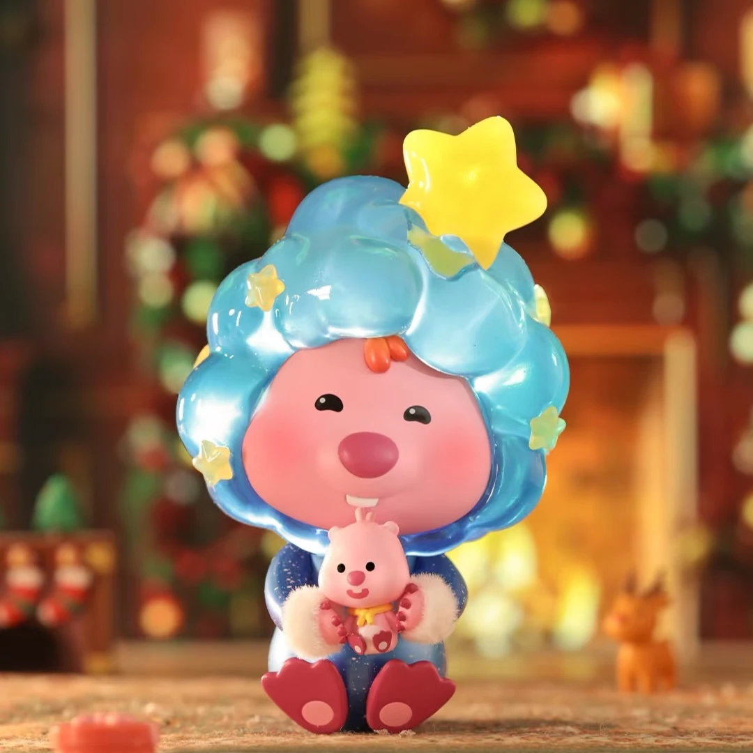 [拆盒]TOPTOY LOOPY美妙冬日系列盲盒潮玩桌面摆件可爱露比