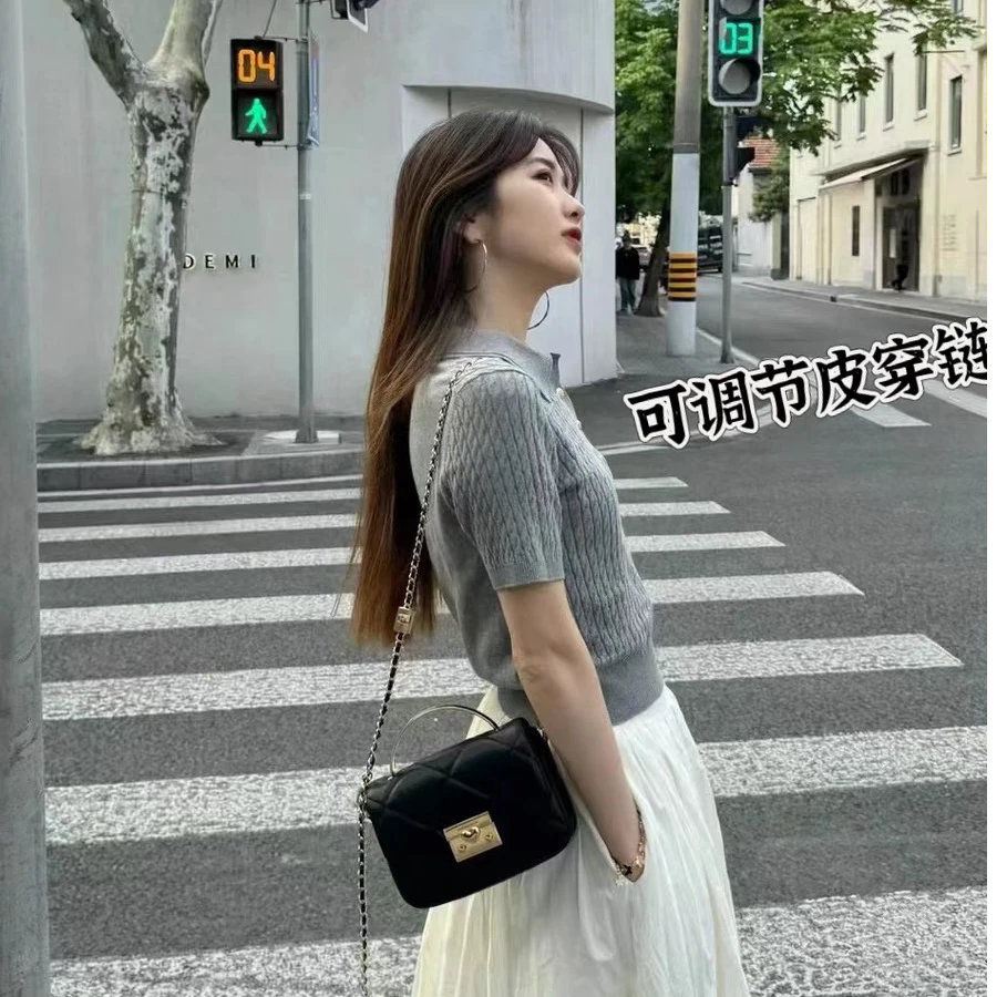 包包2024新款女包斜挎包高级感腋下包女士百搭单肩小方包