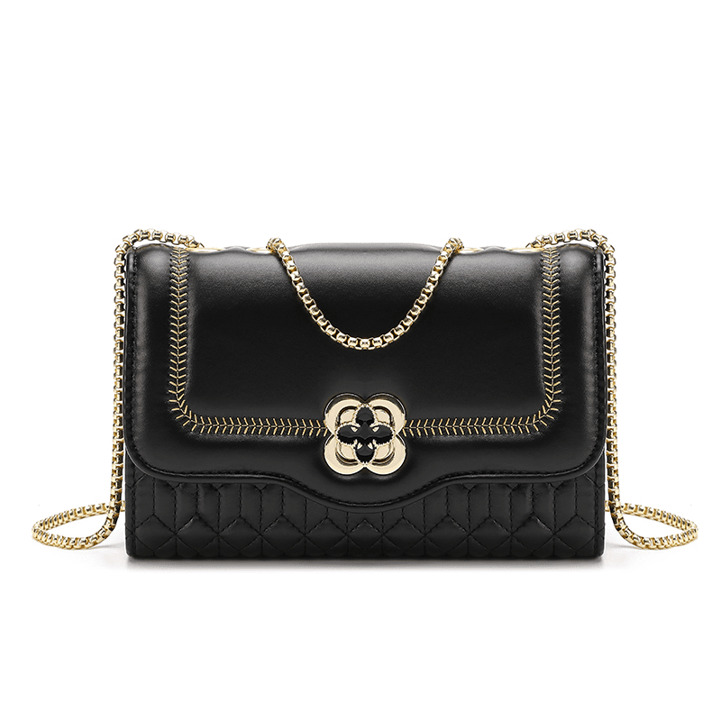 【长21.5*宽8*高14.5】百搭菱格单肩包包女士夏季潮流简约链条包包