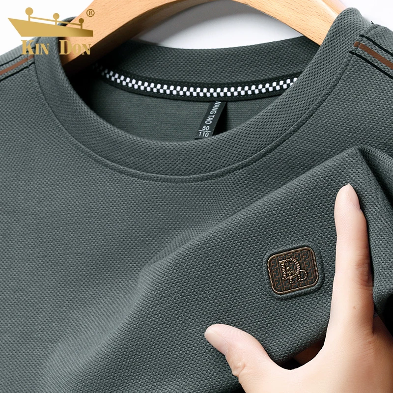 金盾正品男士圆领卫衣春秋季长袖t恤时尚百搭潮流休闲上衣打底衫