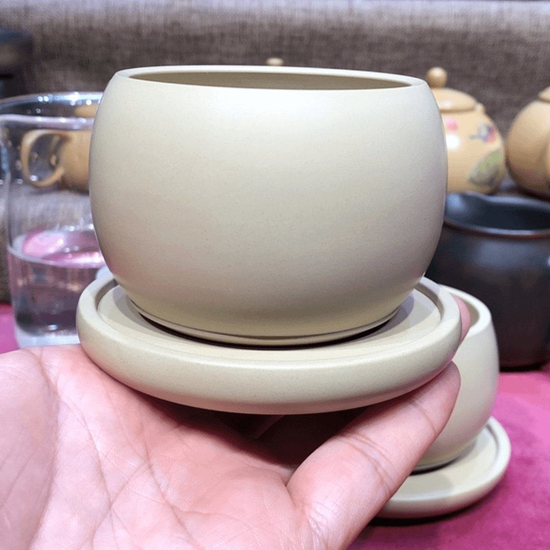 【闪购商品】陶瓷主人杯一套微瑕放漏