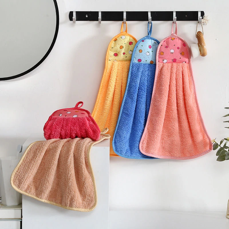 【2.1 3条】包邮 三条擦手巾挂壁式柔软吸水 不掉毛易清洗 非口水巾