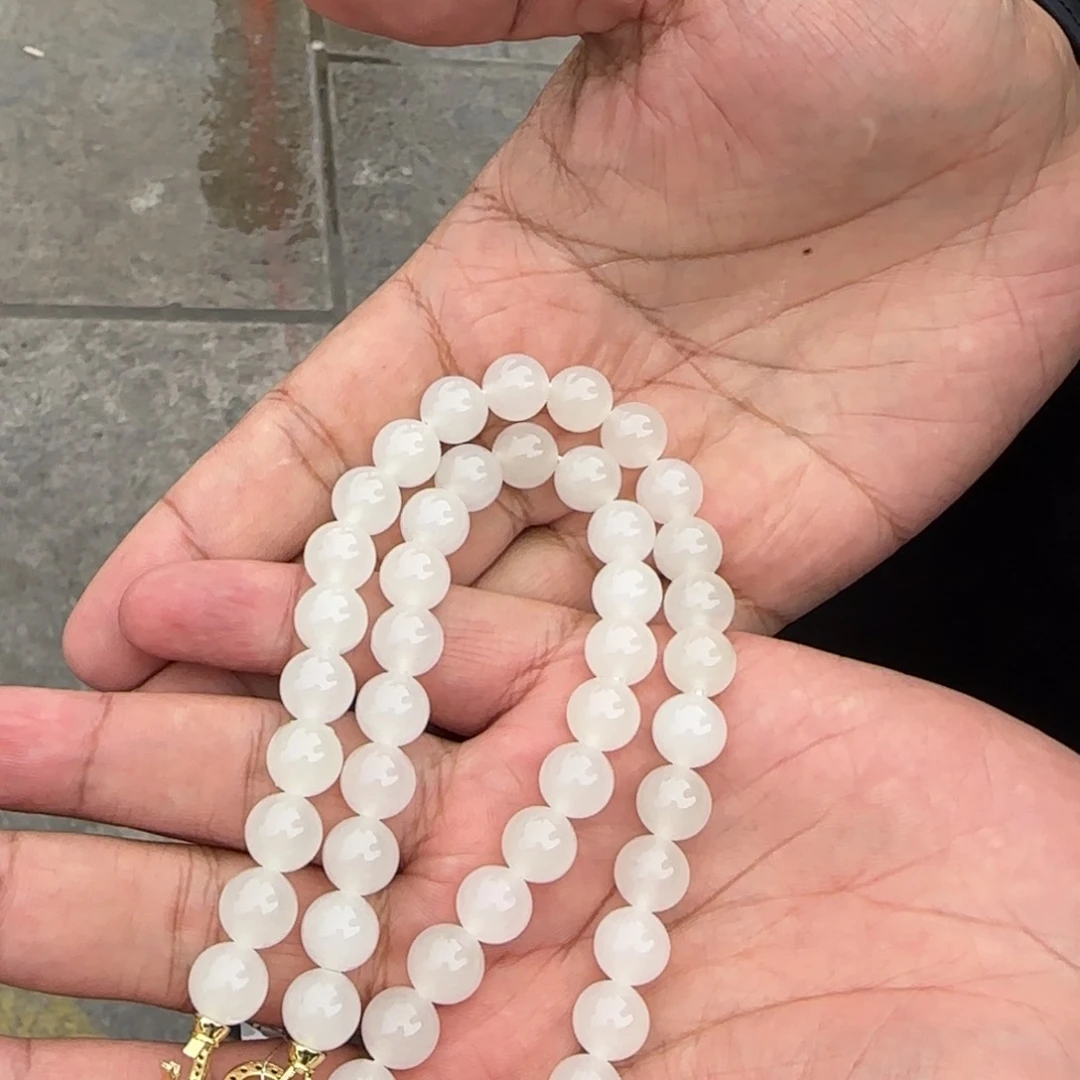 和田玉颈饰未镶嵌卡1.0