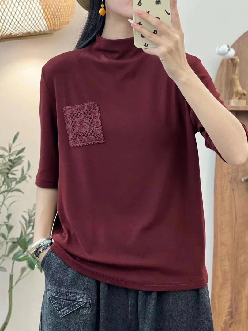 001精品羊绒中袖胸前口袋(尤莱特)