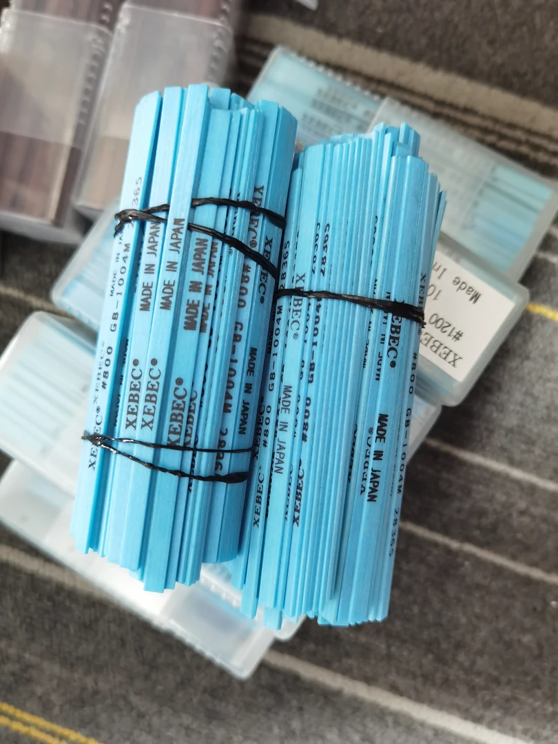 清库存批发纤维油石蓝色1004XEBEC模具抛光去去火花纹料纹镜面抛