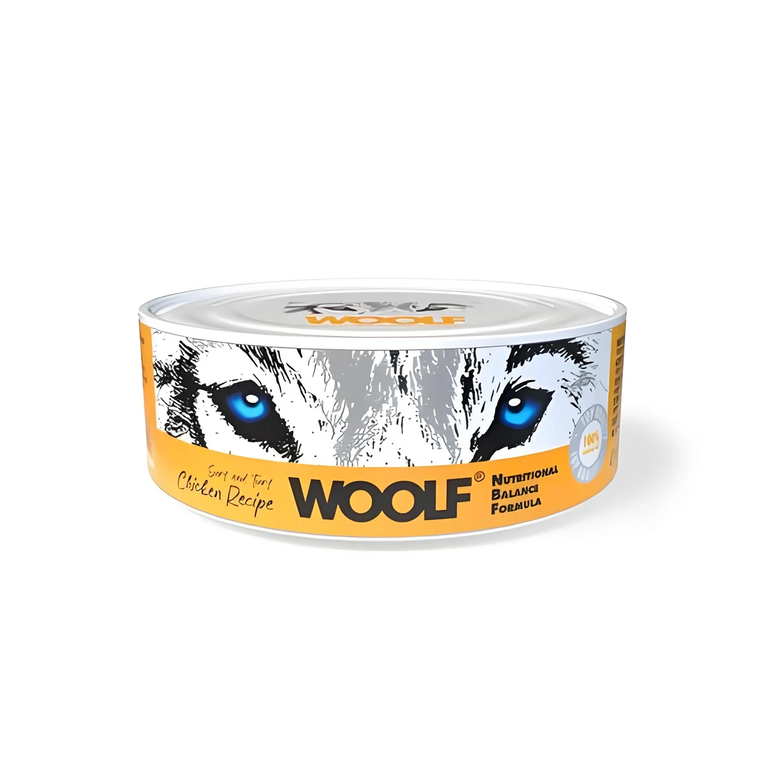 伍尔夫鸡肉配方狗罐头128g