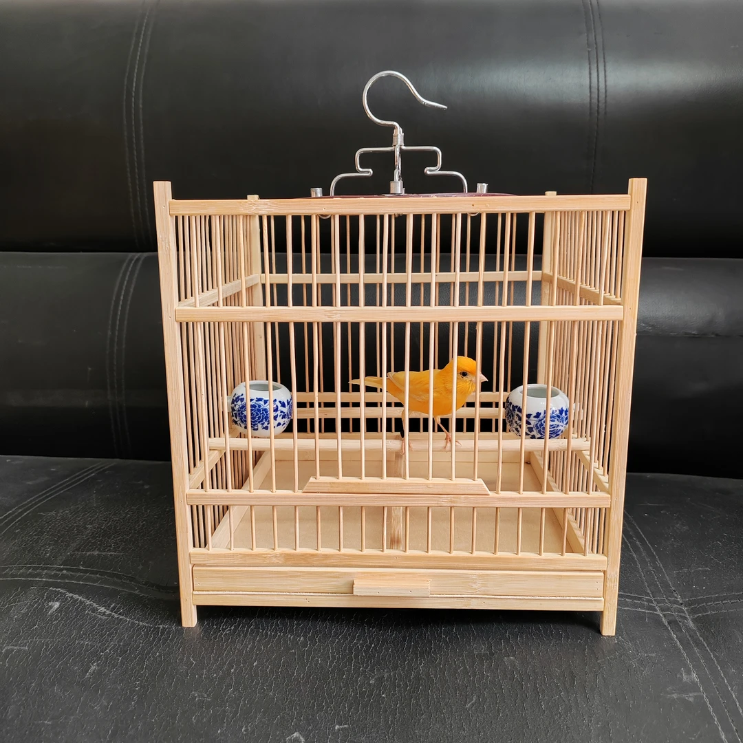 大方笼26*26*26厘米11毫米丝距玉鸟文鸟黄鸟柳莺黄腾贝子麻料绣眼
