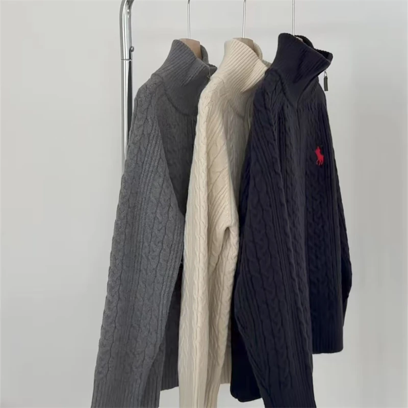 麻花刺绣马毛衣no.退no.换