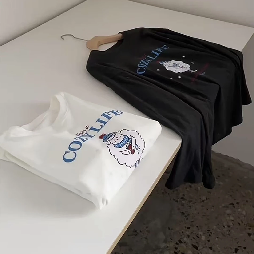 清德绒字母小羊上衣no.退no.换