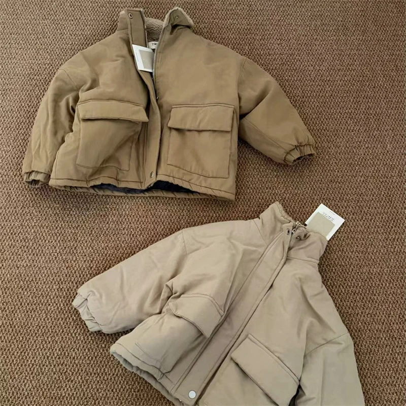 清2155儿童大口袋棉服no.退no.换