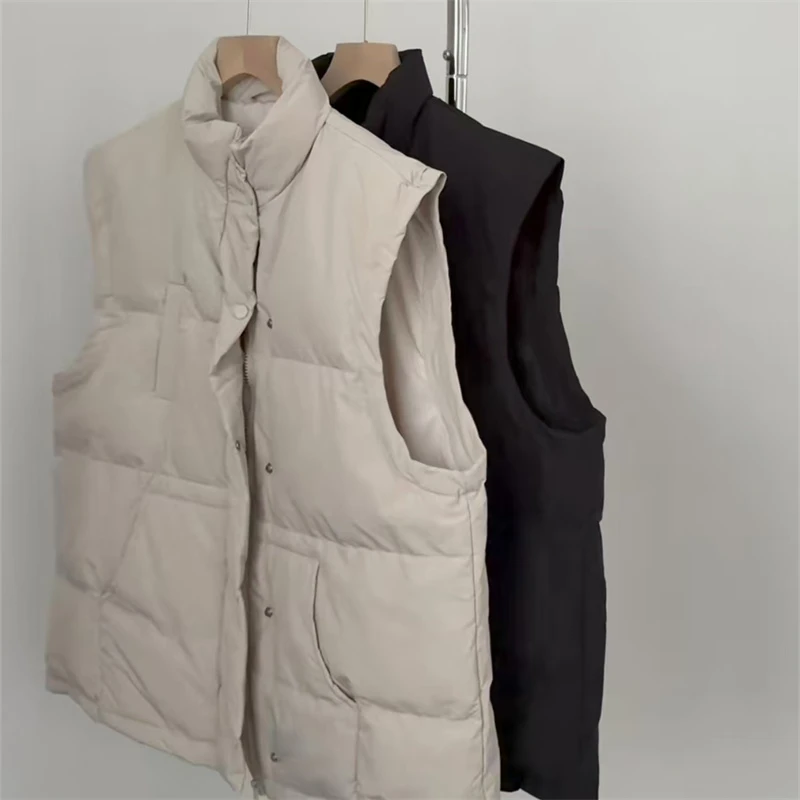 9901纯色羽绒马甲