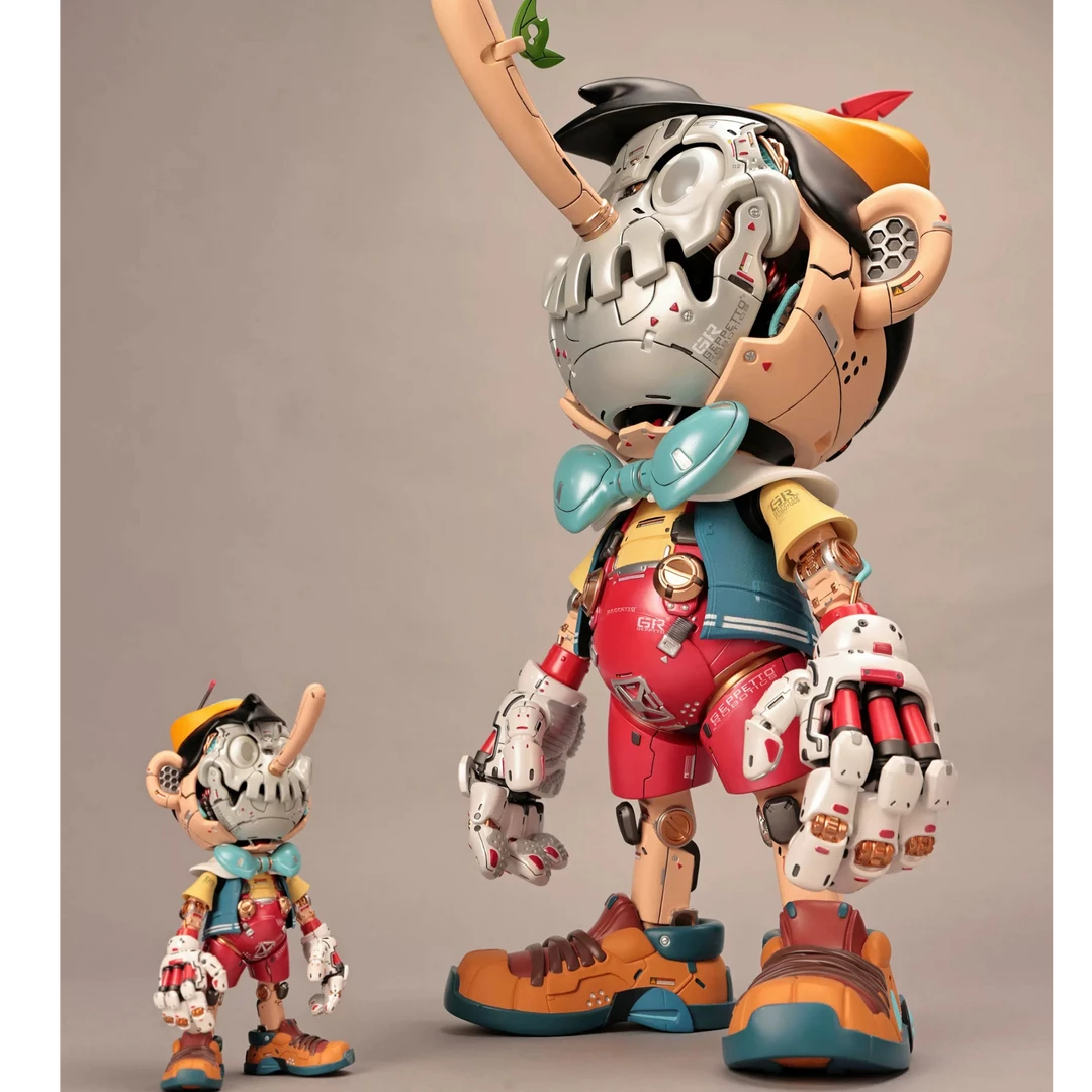 现货 机械匹诺曹 中/小比例 雕像 模型 手办 GK